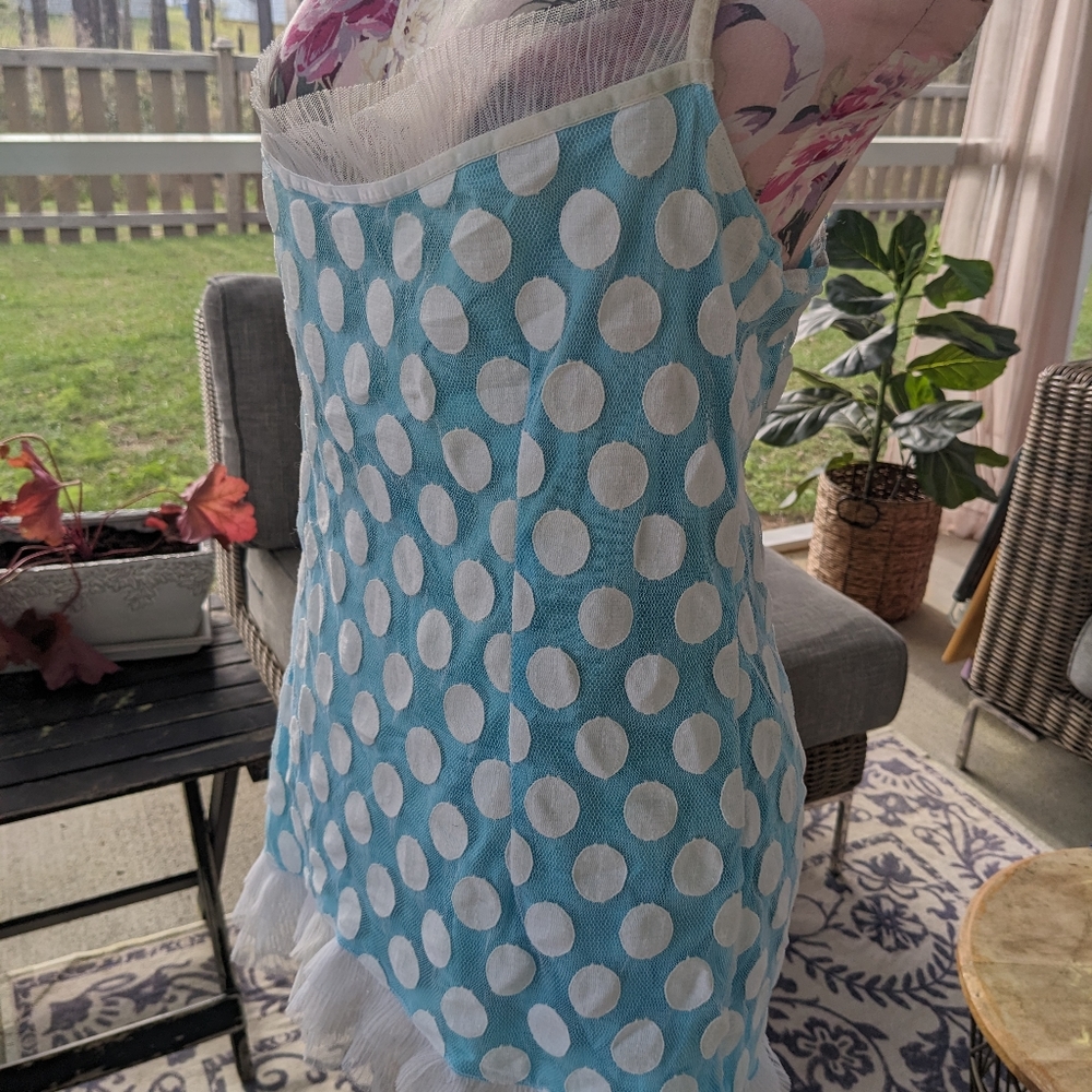 Vintage Polkadot Bow Bum Nighty